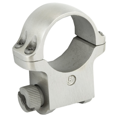 Ruger Standard - Ring, 1" High, Silver, 1" High(5K)