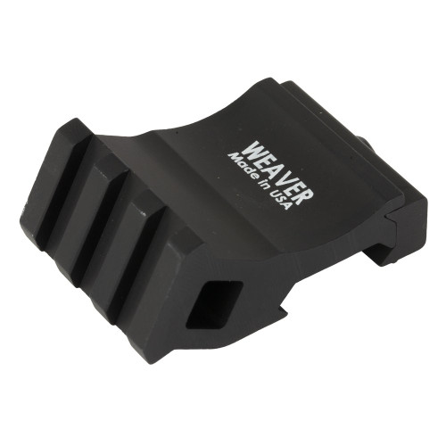 Weaver Offset Rail Adapter - Offset Mount, Picatinny, Black