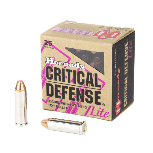 Hornady Critical Defense Lite - 38 Special, 90Gr, FlexTip, 25-Round Box