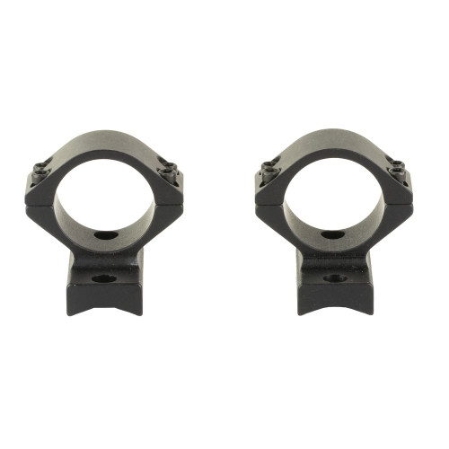 Talley Manufacturing Light Weight - Ring, Savage Round Receiver, 1" Low, Black