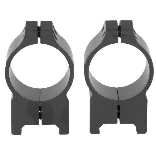 Warne Maxima - Ring, 30mm High, Black, Permanent Attach
