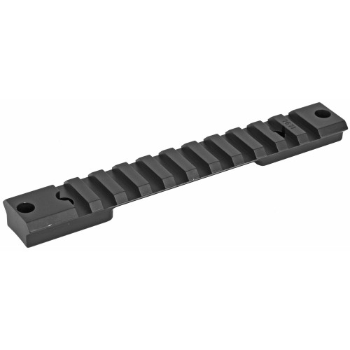 Warne Mountain Tech - 1 Piece Base, Bergara Premier Short Action, Black, Tactical, Fits