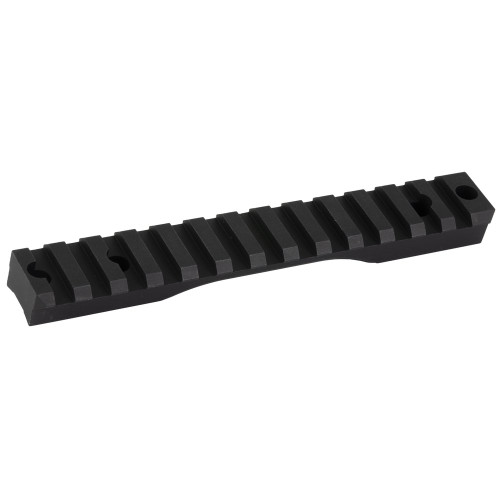 Christensen Arms 1 Piece Base, Black, Anodized, 0MOA, Compatible with Remington 700 Short Action
