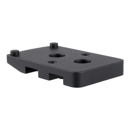 Trijicon Accessory Ring Plate, Low Mount, Q-Loc, Fits Trijicon RMR, Anodized Finish, Black