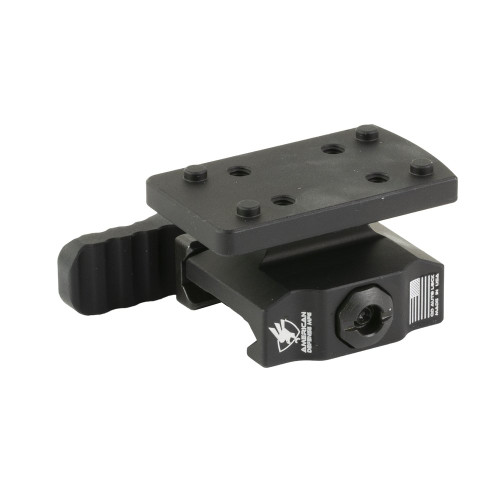 American Defense Mfg. Lightweight TR - Mount, RMSc Footprint, Co-Witness, Black