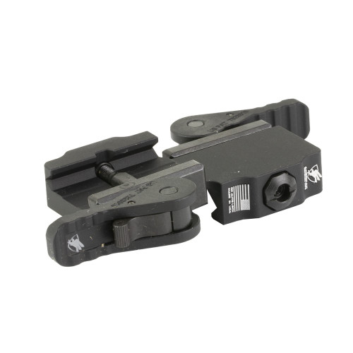 IRAYUSA Quick Detach Mount, Anodized Finish, Black, Fits Picatinny/Helmet Rail