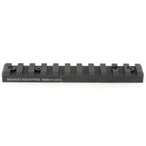 Midwest Industries 1 Piece Base, Fits Ruger 10/22, Black