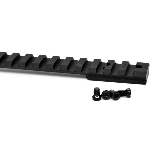 Warne Vapor - 1 Piece Base, Savage 110, Black, Fits Savage 110 Long Action