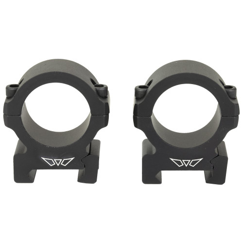 Warne Vapor - Ring, Picatinny, 30mm Medium, Black