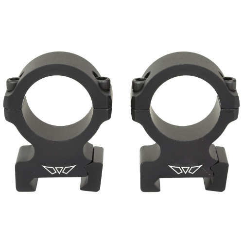 Warne Vapor - Ring, Picatinny, 30mm High, Black