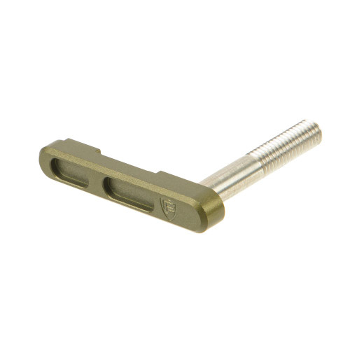 Fortis Manufacturing, Inc. Billet Magazine Catch, Nitride Finish, Olive Drab Green, Magazine Catch Only