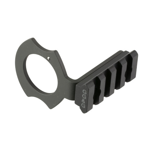 GG&G, Inc. Flashlight Mount, Fits Mossberg 590, Anodized Finish, Black