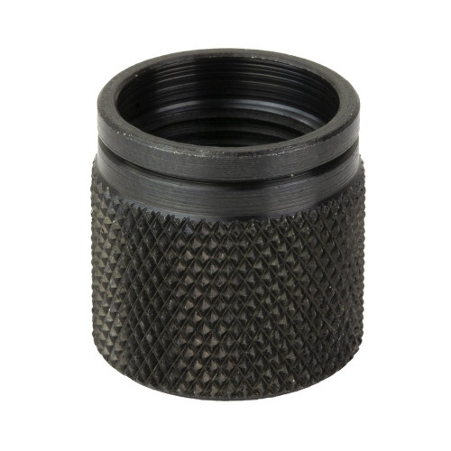 GrovTec, Thread Protector, Black Oxide Finish, Black, 1/2X28" Threaded, .625" Diameter, Fits Pencil Barrels