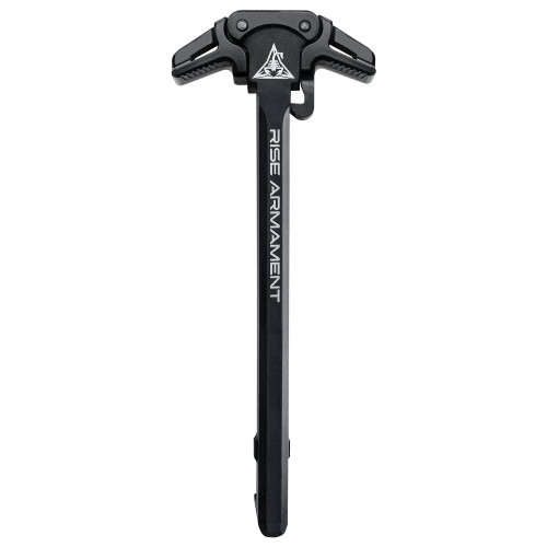 Rise Armament Ambidextrous Charging Handle, Fits AR-15, Matte Finish, Black