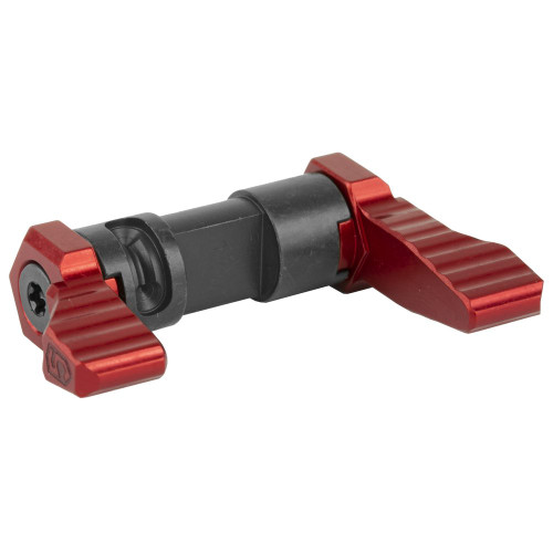 Phase 5 Weapon Systems Ambidextrous 90-Degree Safety Selector, Red Anodized Finish