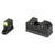 XS Sights R3D - Night Sight, CZ P10, Green, 2.0