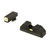 AmeriGlo CAP - Combative Application Pi - Sight, Fits Glock 20/21/29/30/31/32/36, Green, Green