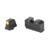 XS Sights R3D - Night Sight, Fits Glock 17/17L/19/22/23/24/26/27/33/34/35/38/39, Orange, 2.0, Suppressor Height Night Sight