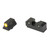 XS Sights R3D - Night Sight, Fits Glock 43, Orange, 2.0, Suppressor Height Night Sight