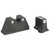 Trijicon Suppressor Height - Sight, Fits Glock 17/19/22/23/26/27/31/32/33/34/35/37/38/39, Black, Night Sights