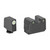 Rival Arms Tritium - Sight, Fits Glock MOS, Black, Rival Arms Tritium 3 Dot Front/Rear Green Night Sight