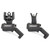 TROY Industries 45 Degree - Sight, Picatinny, Black, Battle, Fits Picatinny