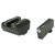 TRUGLO Brite-Site - Sight, Fits Glock 17/17L/19/22/23/24/26/27/33/34/35/38/39, Green, Suppressor Height