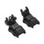 NcSTAR Pro Series Flip-Up - Sight, Picatinny, Black, Sights