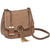 Bulldog Cases Cross Body Purse Holster, Fist Most Small Autos, Camel Brown, Leather
