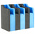 GPS Foam Pistol Cradle - Pistol Case, Up To 5 Pistols, Blue
