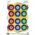 Birchwood Casey Pregame - Target, 12"X18", Star Burst