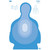 Birchwood Casey Eze-Scorer - Target, 23"x35", Transitional Blue Paper