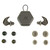 AXIL X20 - Ear Plug, Black