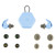 AXIL X20 - Ear Plug, Blue