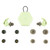 AXIL X20 - Ear Plug, Green