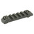 Bravo Company 3" Polymer Picatinny Rail Section, MLOK Compatible, Black