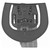 BLACKHAWK SERPA - Duty Holster, Colt Government, Left Hand, Gray (2)