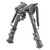BLACKHAWK Sportster Adjustable Bipod, 6-9", Black (2)