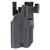 BlackPoint Tactical Enhanced Duty Holster - Light - Outside Waistband Holster, Fits GLOCK 17 with Light, Right Hand, Black