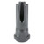 Breek Arms Scorch 3-Prong Breek-LOK 3QD - Flash Hider, 9MM, 1/2X28, Black