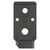 Calculated Kinetics DOGTAG Optic Plate - Mount, S&W M&P, Black