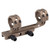 DLOC Precision Cantilever Scope Mount, 34mm, 1.53" Height, Hardcoat Anodized Finish, Tan, Fits Picatinny
