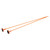 Gun Storage Solutions Rifle Rods, Fit .17 Caliber and Larger, 14" Length, Orange, 2 Pack