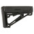 Hogue AR-15 6-Position Stock, Fits Mil-Spec Buffer Tube Only, Black (2)