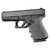Hogue HandAll Beavertail - Grip Sleeve, Fits Glock Gen 1/2/5/ 19/23/32/38, Gray