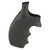 Hogue Rubber Grip - Revolver Grip, S&W K/L Round Butt, Black