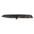 Kershaw Misdirect - Folding Knife, Plain, 2.9", Black