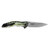 Kershaw Shoreline - Folding Knife/Assisted, Plain, 3", Silver (2)