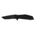 Kershaw Brawler - Folding Knife/Assisted, Combination, 3", Black