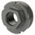 KGM Direct Thread Adapter - Mount, 5/8X24, Black (3)